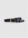 Women's Vintage Sophisticated Faux - Leather Horsebit Belt
