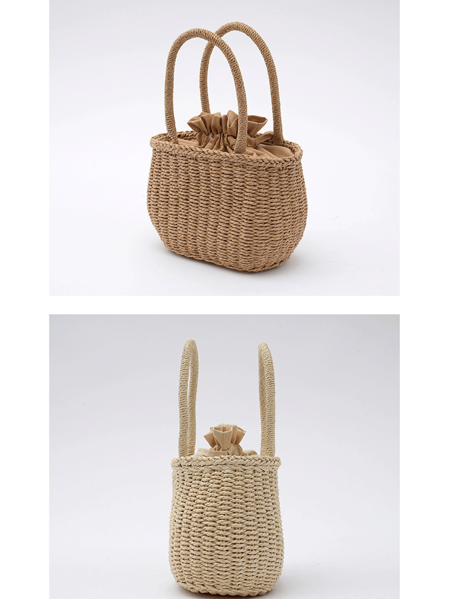 Women's Elegant And Casual Woven Handbag