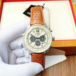 Beige/ivory dial